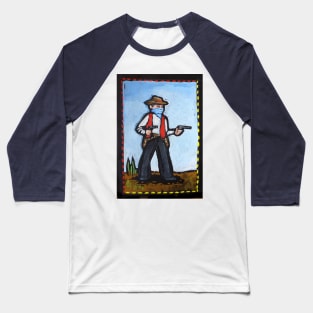 Cowboy/gunslinger Baseball T-Shirt